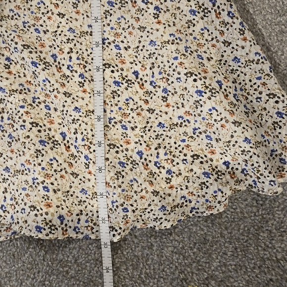 Madewell 100% Silk, Lined, Summer Dress - Picture 4 of 8